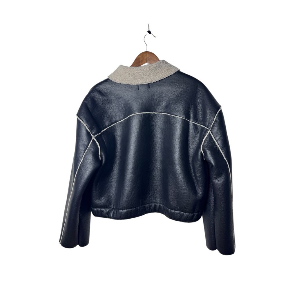 NWT Steve Madden Tila coat in black onyx whimsigoth grunge Cottagecore witch XL - Picture 3 of 6